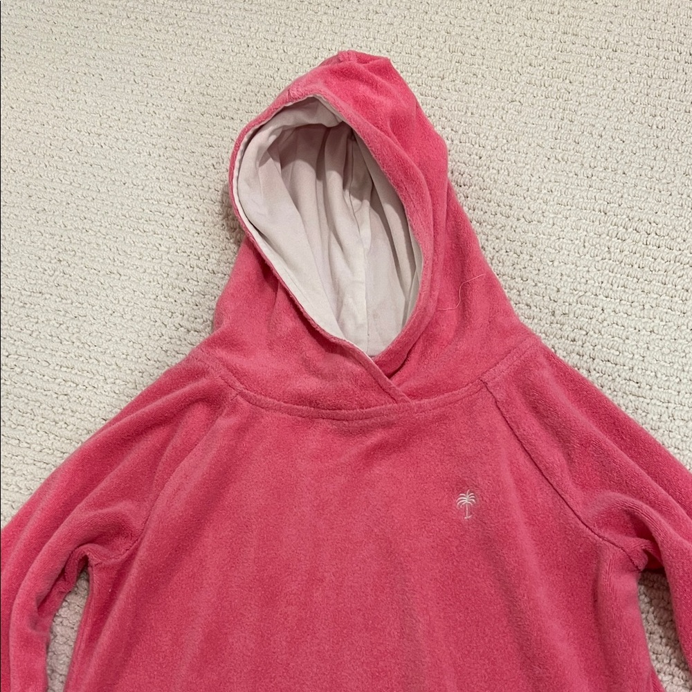 Lilly Pulitzer Pink Kids Hooded Coverup - Picture 3 of 5
